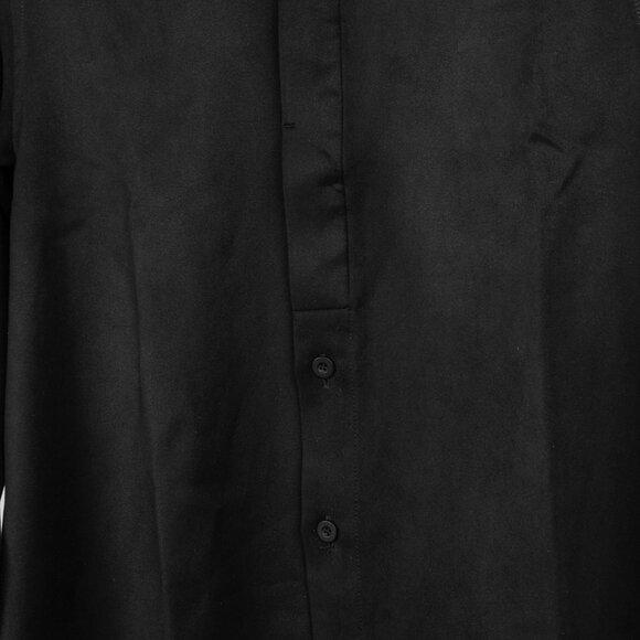 Issey Miyake Black White Moleskin Button Up Shirt - Picture 8 of 11